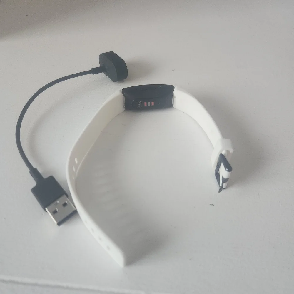 White Fitbit Inspire Fitness